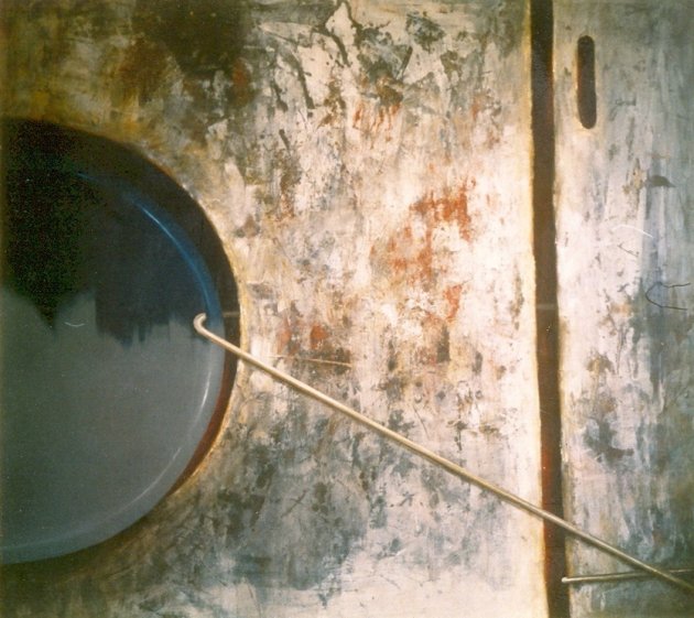 Particula azul  -  2.00 x 1.80 mt